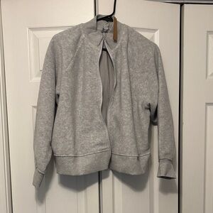 🔥🤪SKIMS Heather Gray Teddy Jacket
